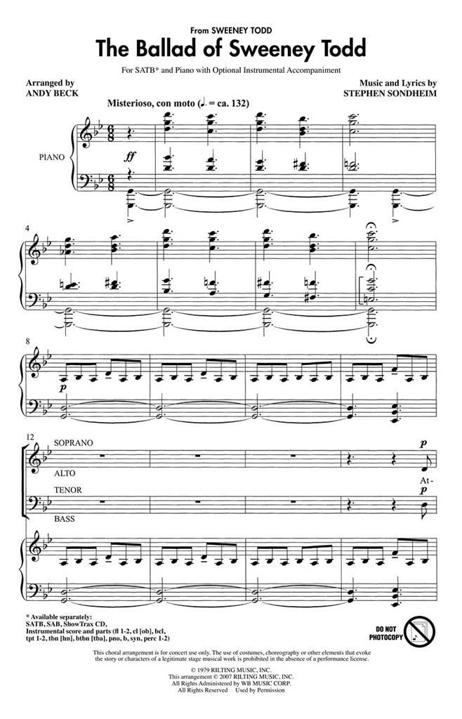 The Ballad of Sweeney Todd